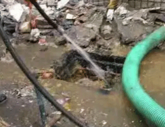 宛城通下水道的小妙招